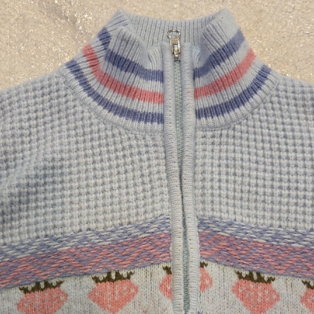 Women's Light Blue Sweater - Picture 5 of 9